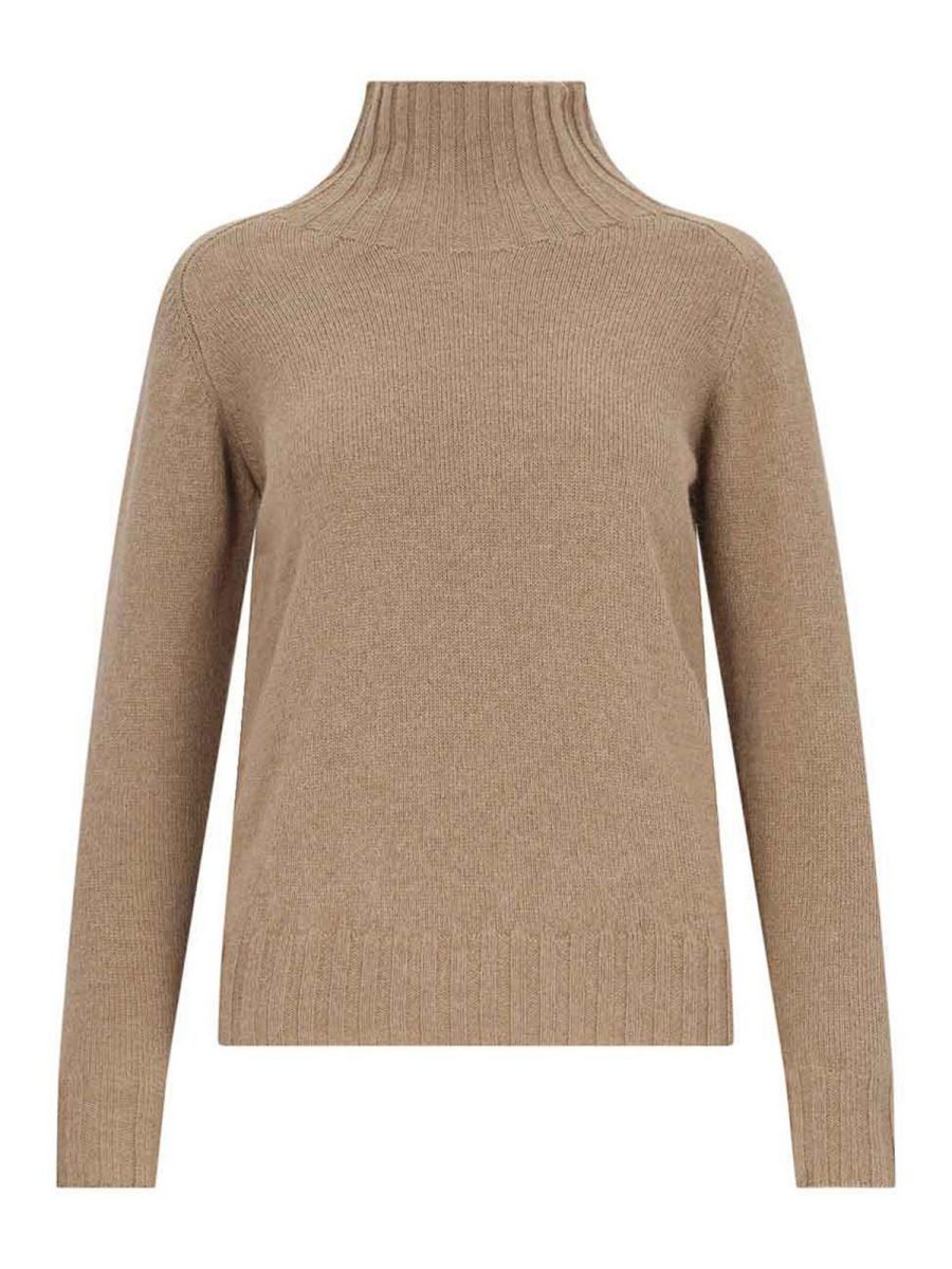 Zanone Pull Col Bateau - Marron