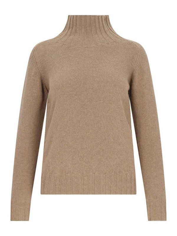 Zanone Pull Col Bateau - Marron