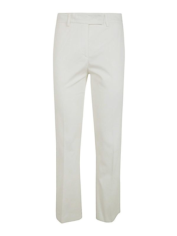Drhope Pantalons Décontractés - Blanc
