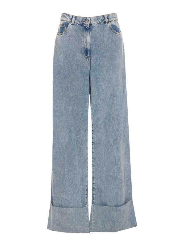 Lanvin Jean Droit - Bleu