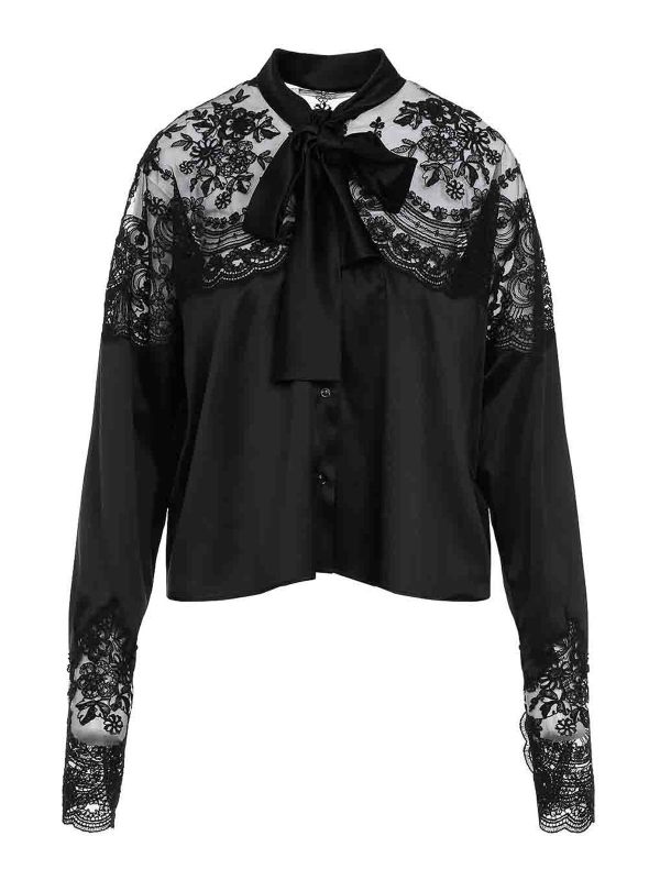 Ermanno Scervino Chemise - Noir