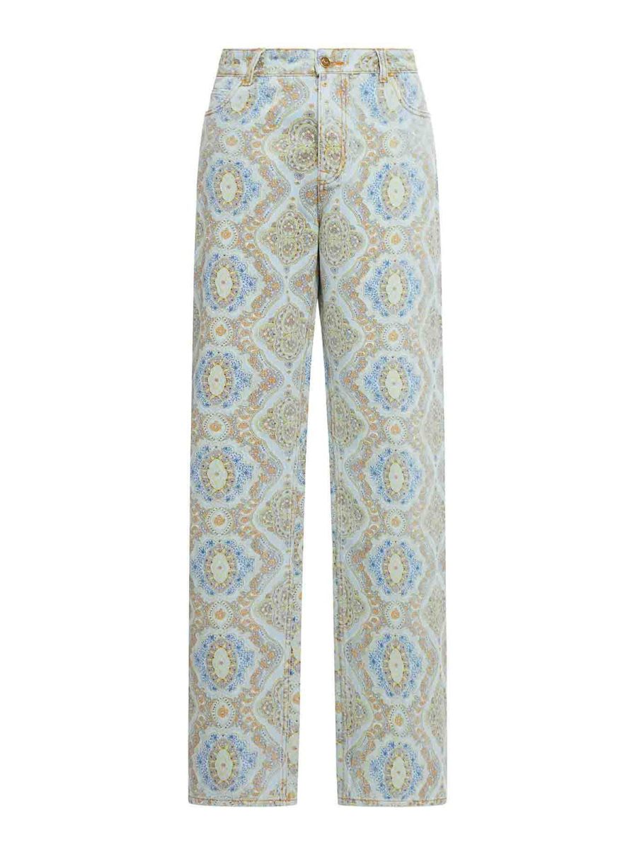 Etro Jean Bootcut - Bleu