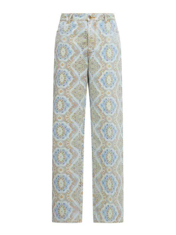 Etro Jean Bootcut - Bleu