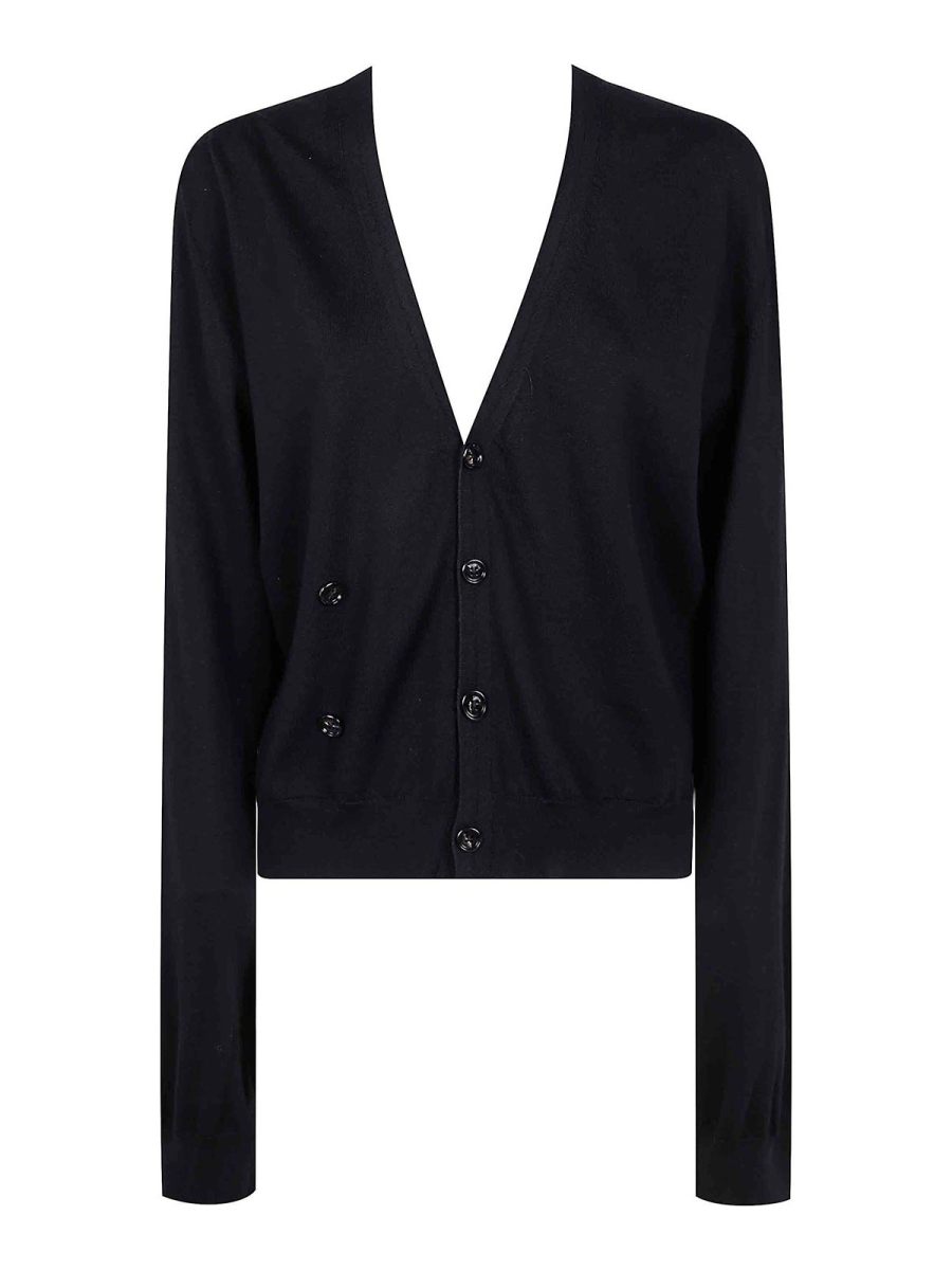 Ann Demeulemeester Cardigan - Noir