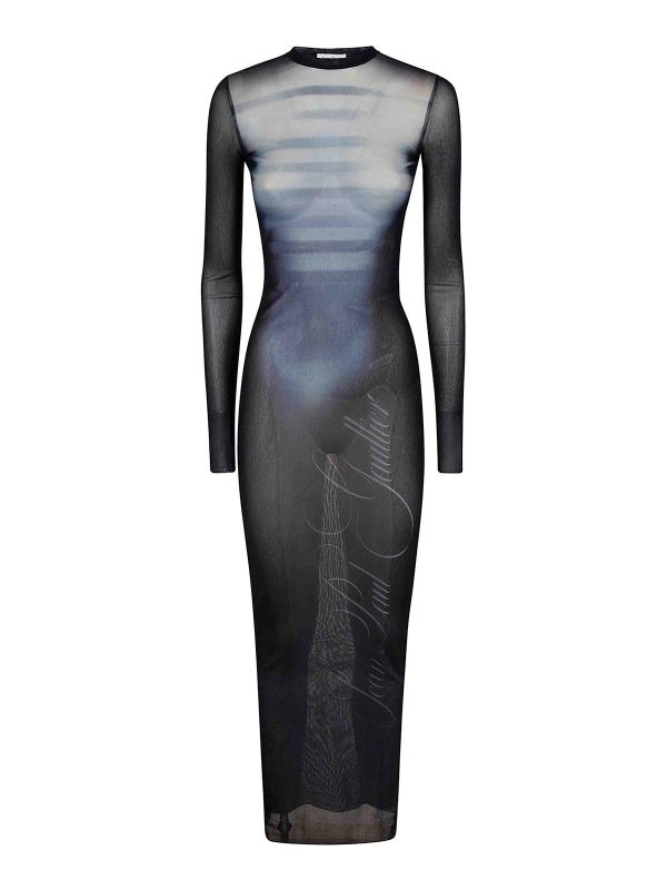 Jean Paul Gaultier Pull Col Rond - Bleu