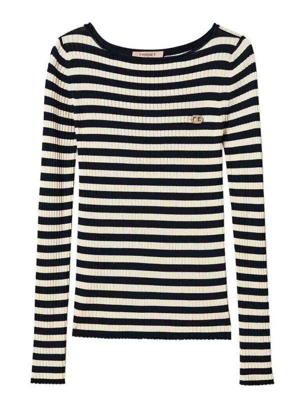 Twinset Pull Col Rond - Noir
