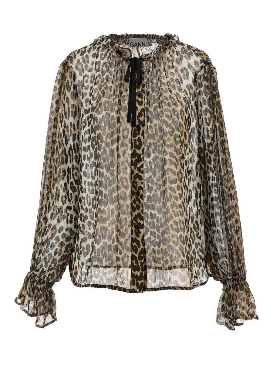 Ganni Chemise - Multicolore