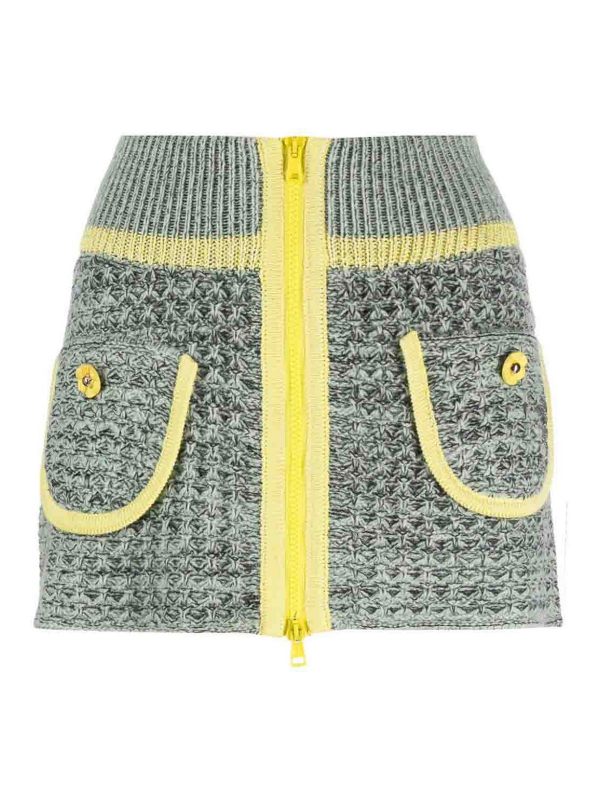 Cormio Jupe Midi - Jaune