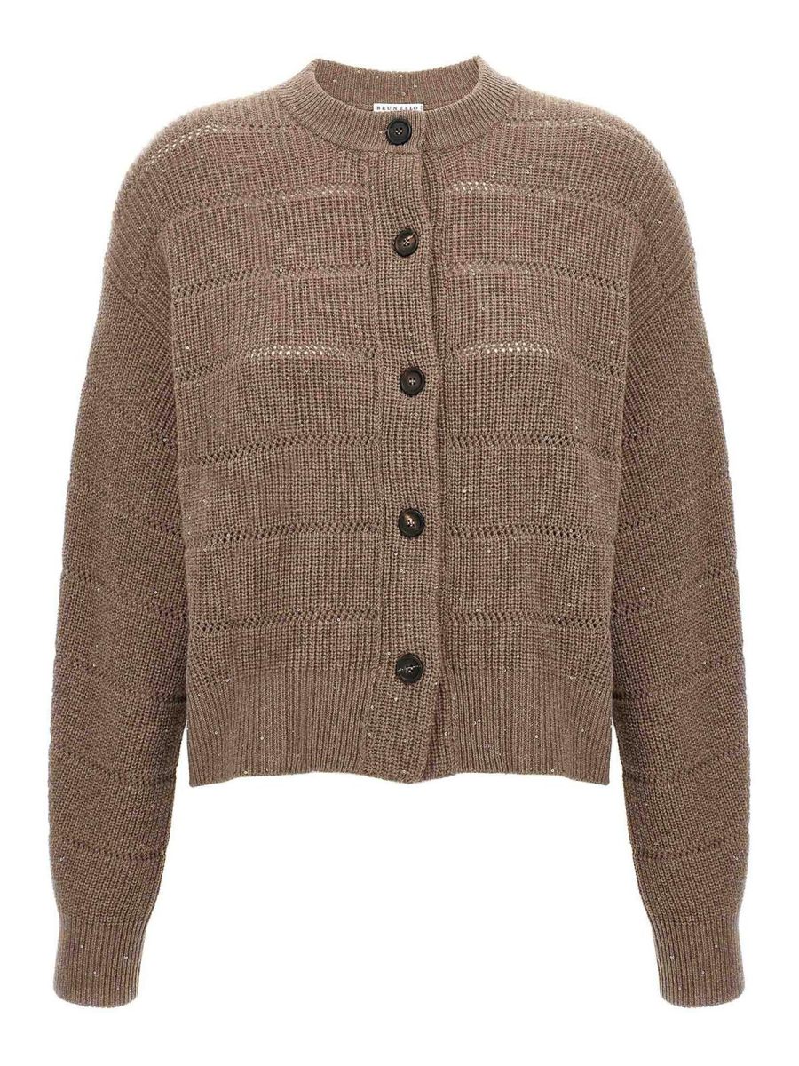 Brunello Cucinelli Cardigan - Marron