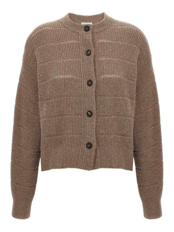 Brunello Cucinelli Cardigan - Marron