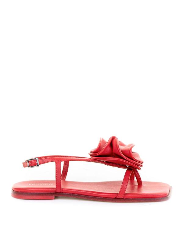Vic Matie Sandales - Rouge
