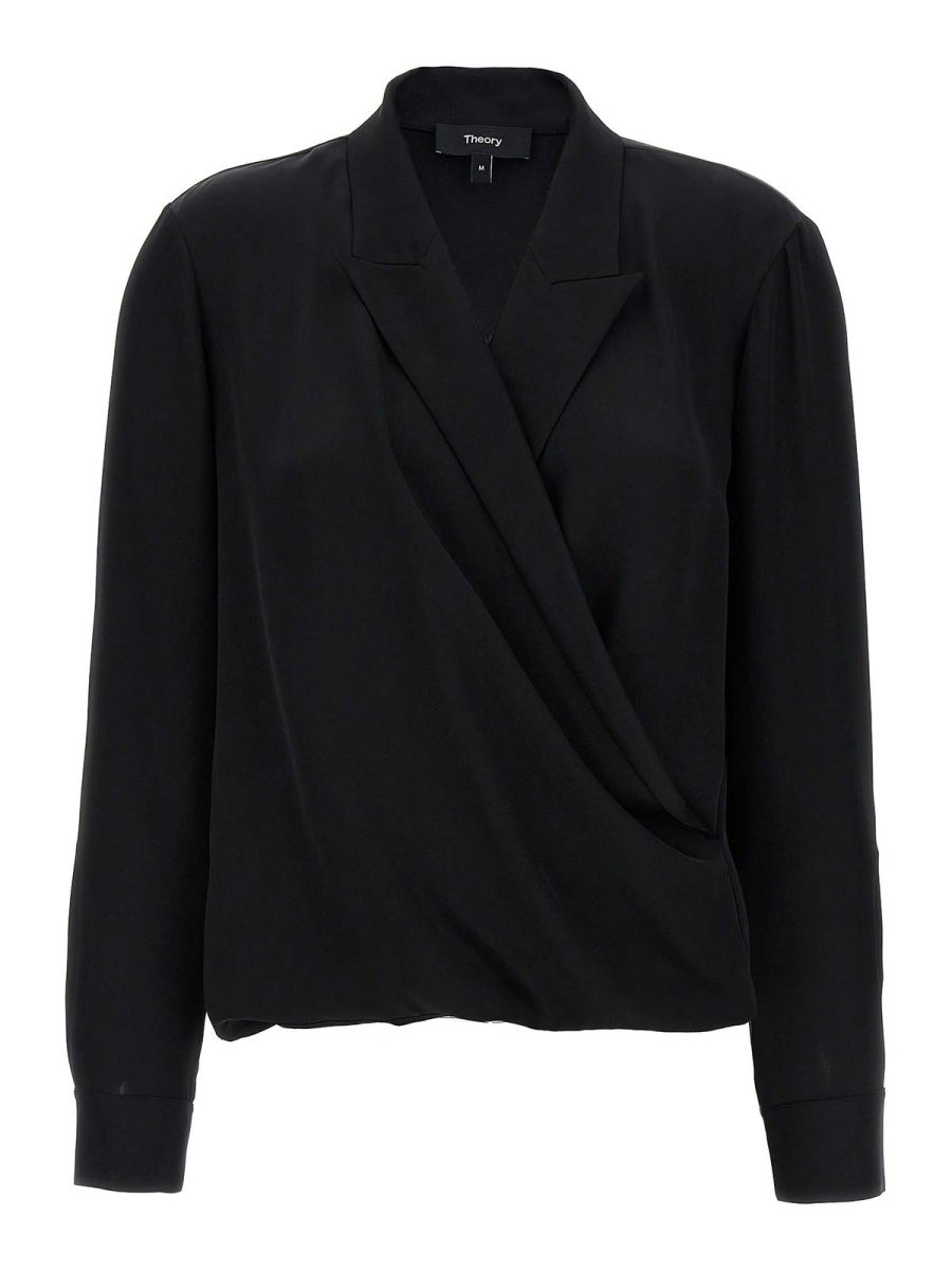 Theory Blouse - Noir