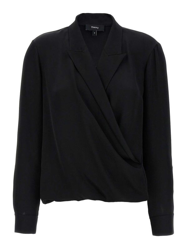 Theory Blouse - Noir