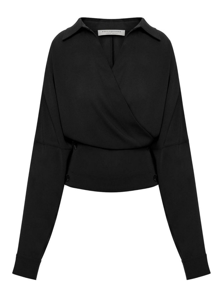 Philosophy di Lorenzo Serafini Blouse - Noir