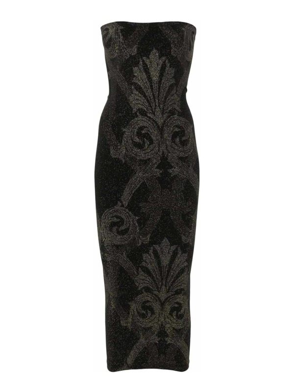 Wolford Robe Au Genou - Or
