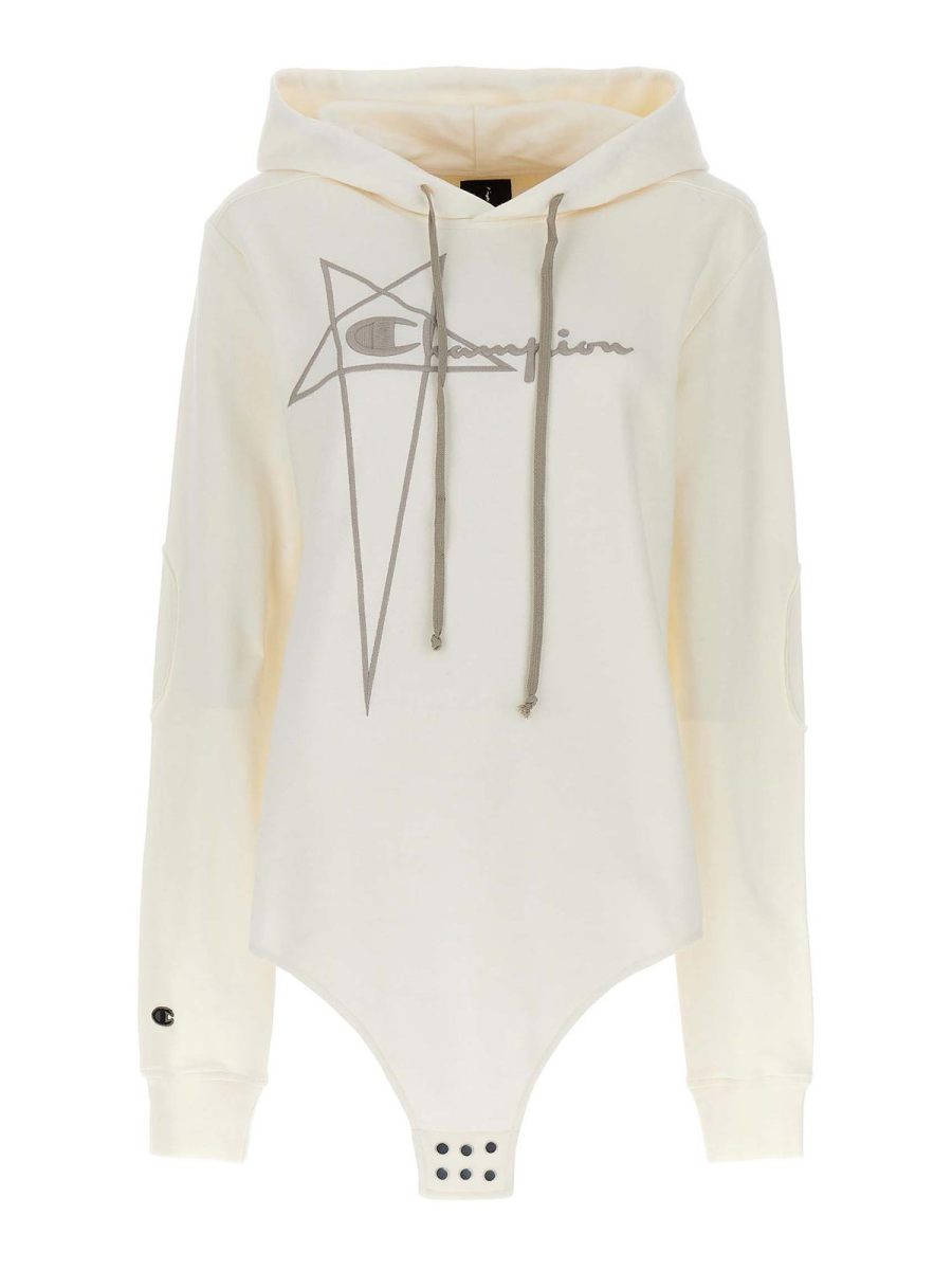 Rick Owens Sweat-Shirts - Blanc