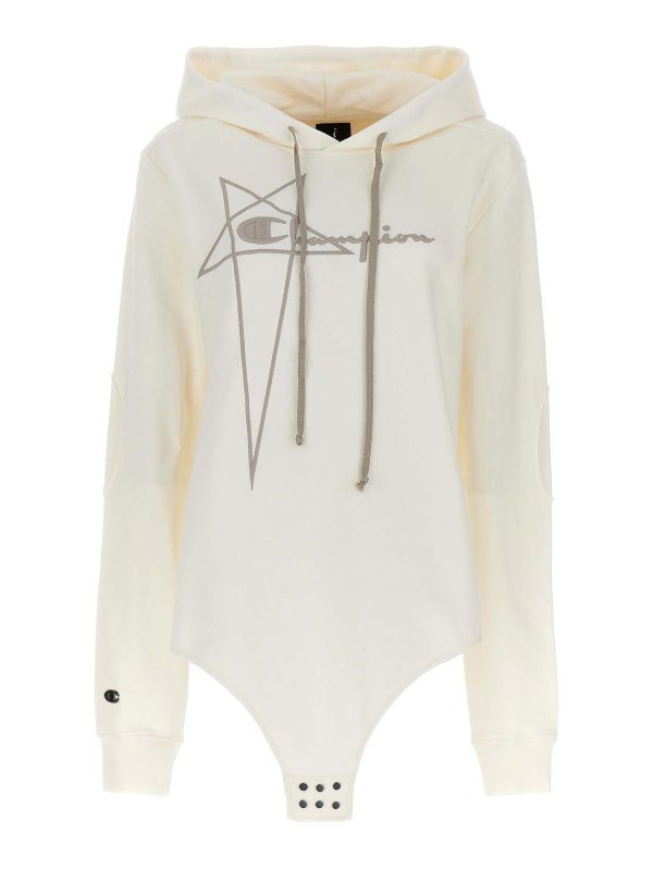 Rick Owens Sweat-Shirts - Blanc