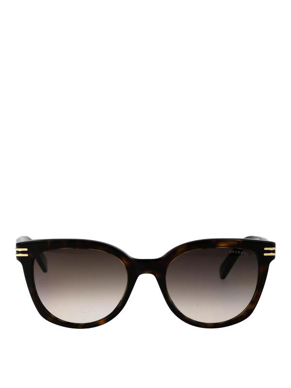 Bvlgari Lunettes De Soleil - Marron