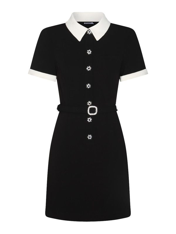 Self Portrait Maxi Robe - Noir