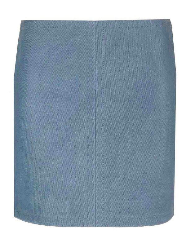 Stand Studio Jupe Midi - Bleu Clair