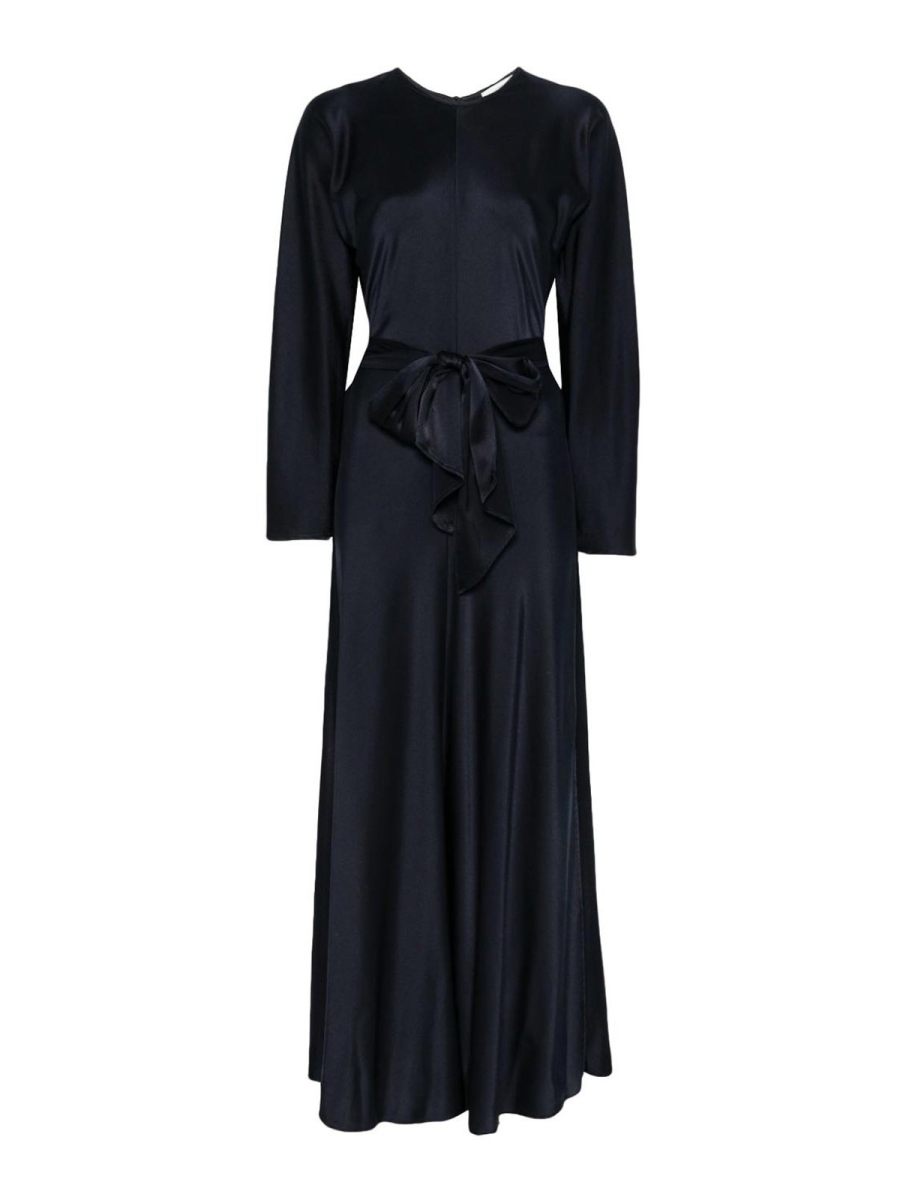 Forte Forte Maxi Robe - Bleu