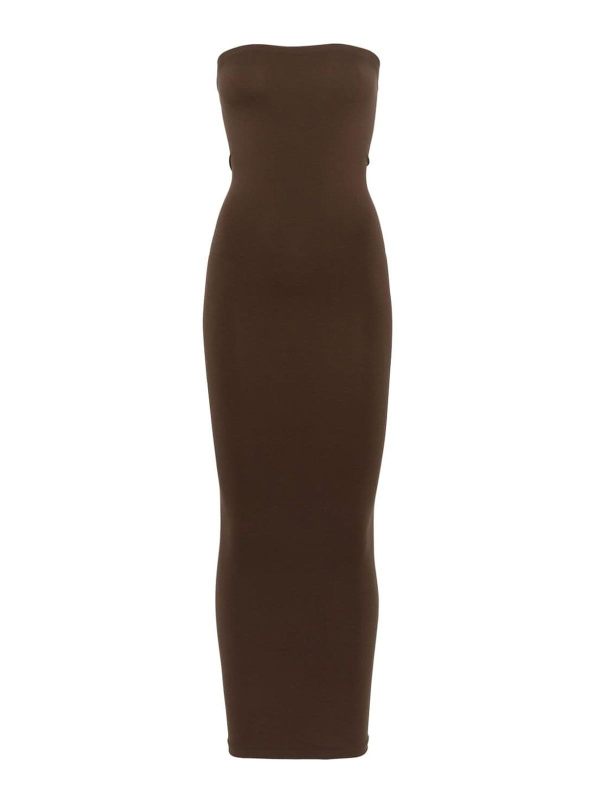 Wolford Maxi Robe - Marron