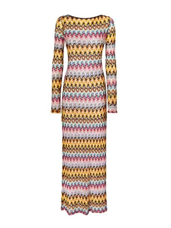 Missoni Robe De Soirée - Multicolore