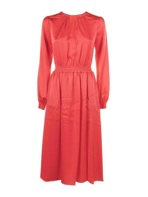 Michael Kors Robe Au Genou - Rouge Clair
