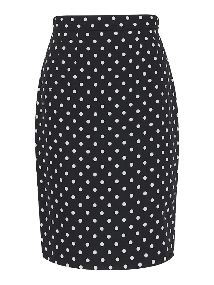 Dolce & Gabbana Jupe Midi - Rose Clair