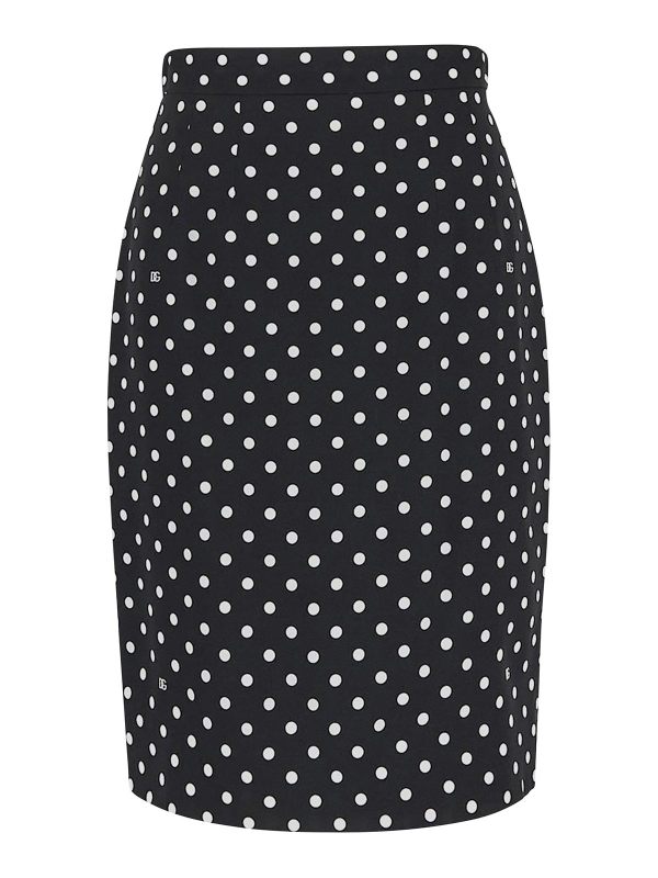 Dolce & Gabbana Jupe Midi - Rose Clair