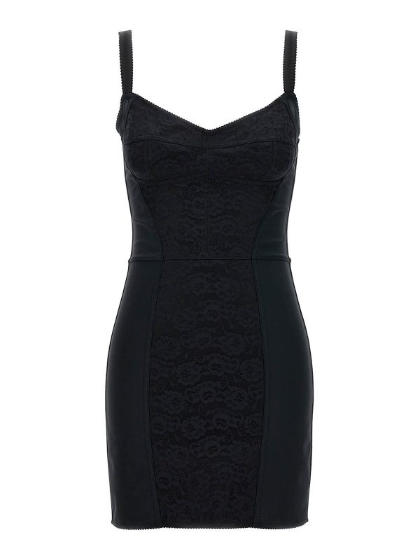 Dolce & Gabbana Robe Au Genou - Noir