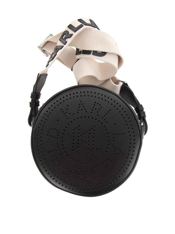 Karl Lagerfeld Sac Porté Épaule - Noir