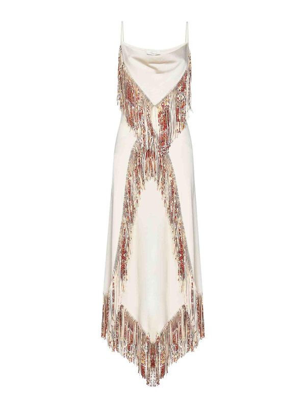 Rabanne Maxi Robe - Beige