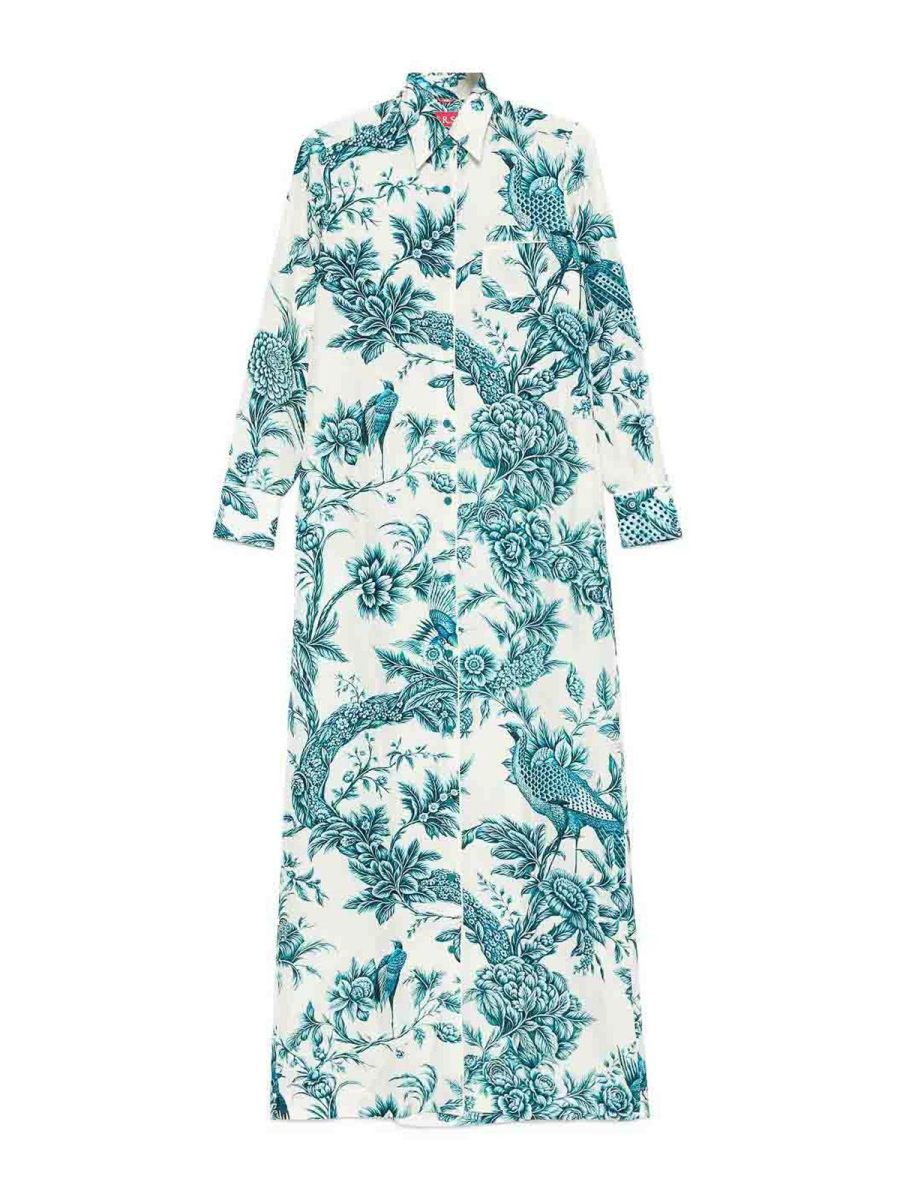 F. R.S For Restless Sleepers Robe Au Genou - Multicolore
