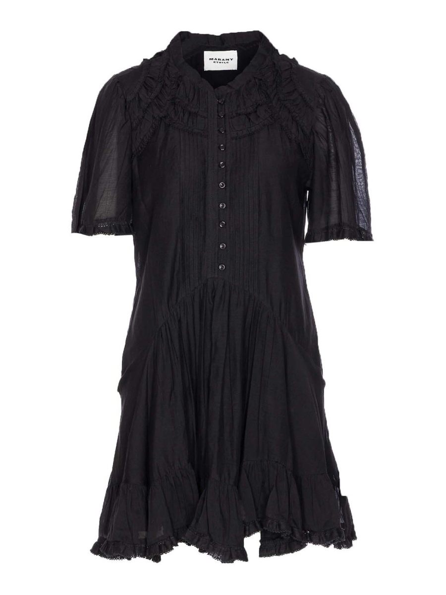 Isabel Marant Etoile Robe Courte - Noir