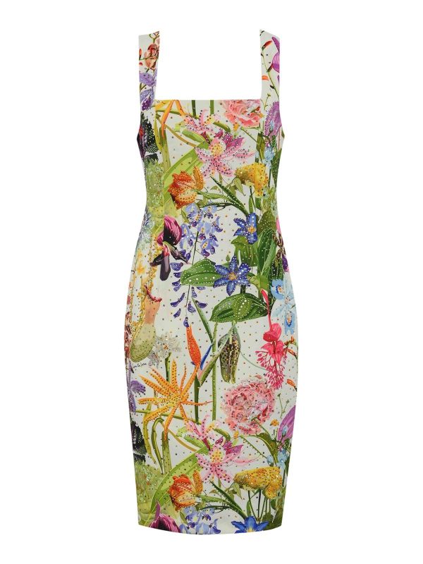 Love To Love By Gai Mattiolo Robe Au Genou - Multicolore
