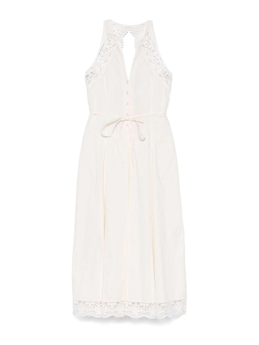 Twinset Robe Courte - Blanc