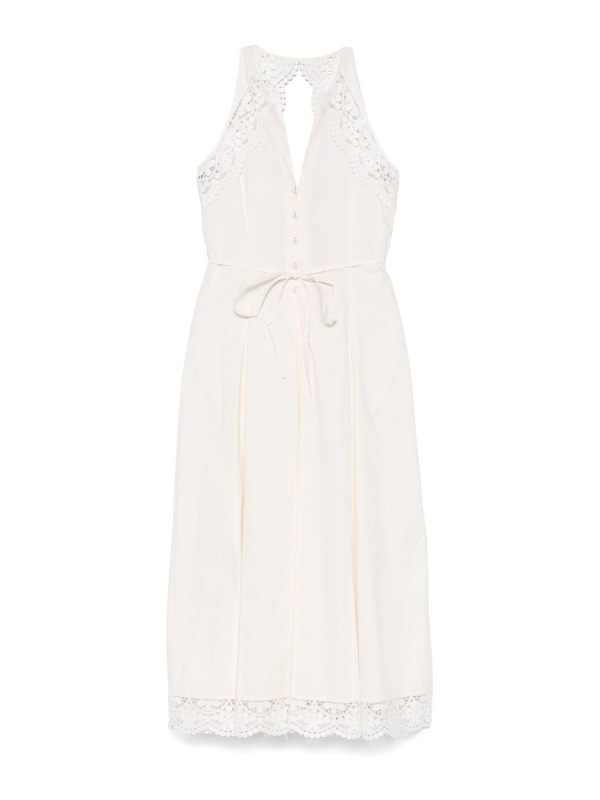 Twinset Robe Courte - Blanc