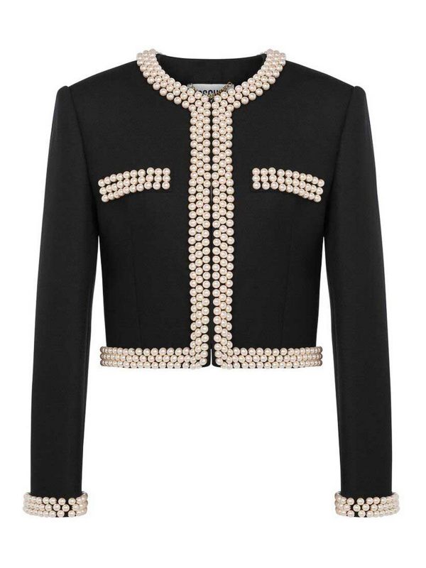 Moschino Veste Casual - Noir