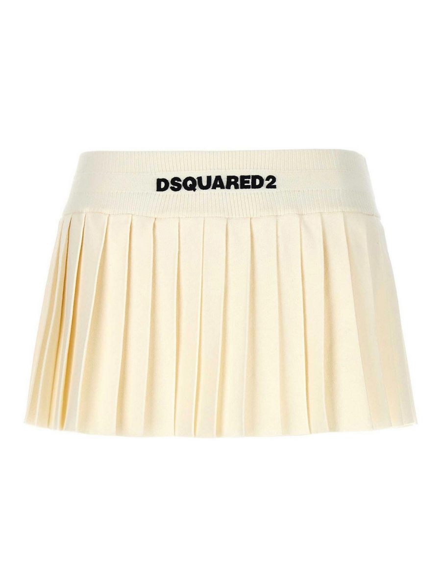 Dsquared2 Mini Jupe - Blanc