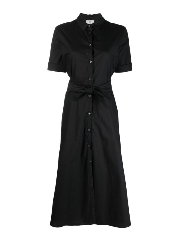 Woolrich Robe Au Genou - Noir