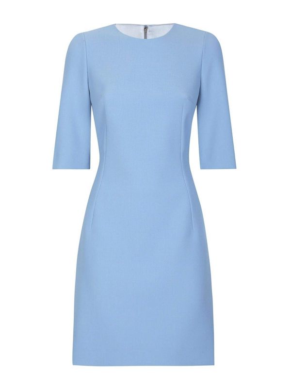 Dolce & Gabbana Robe Au Genou - Violet
