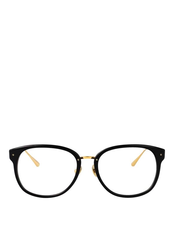 Linda Farrow Lunettes De Soleil - Noir