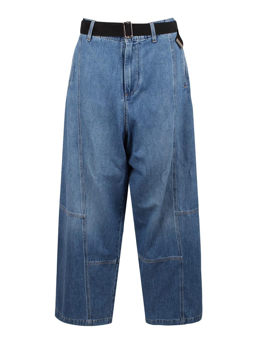 Plan C Jean Bootcut - Bleu