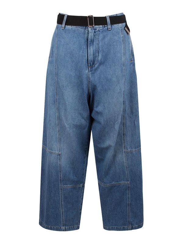 Plan C Jean Bootcut - Bleu