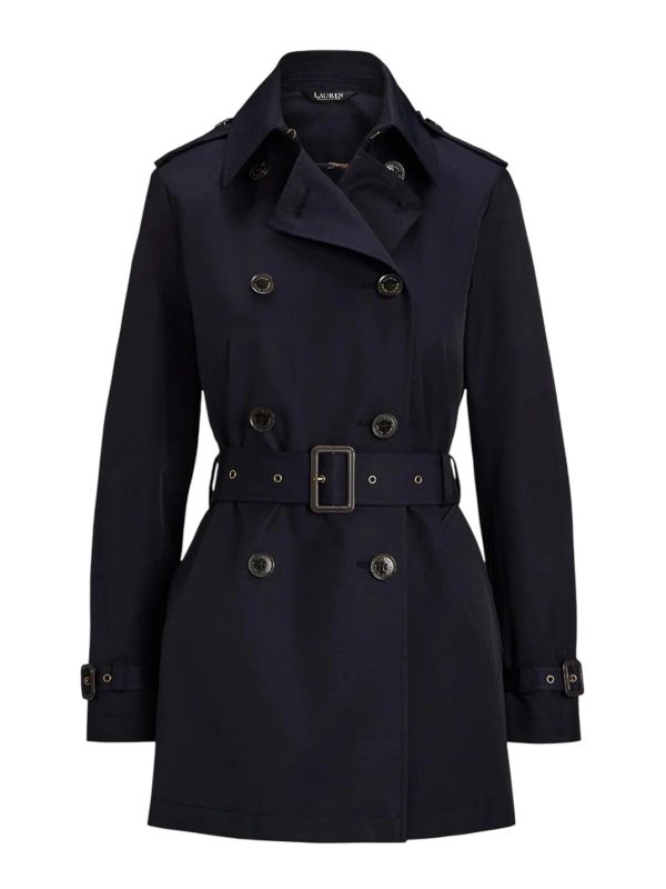 Lauren Ralph Lauren Trench-Coat - Bleu