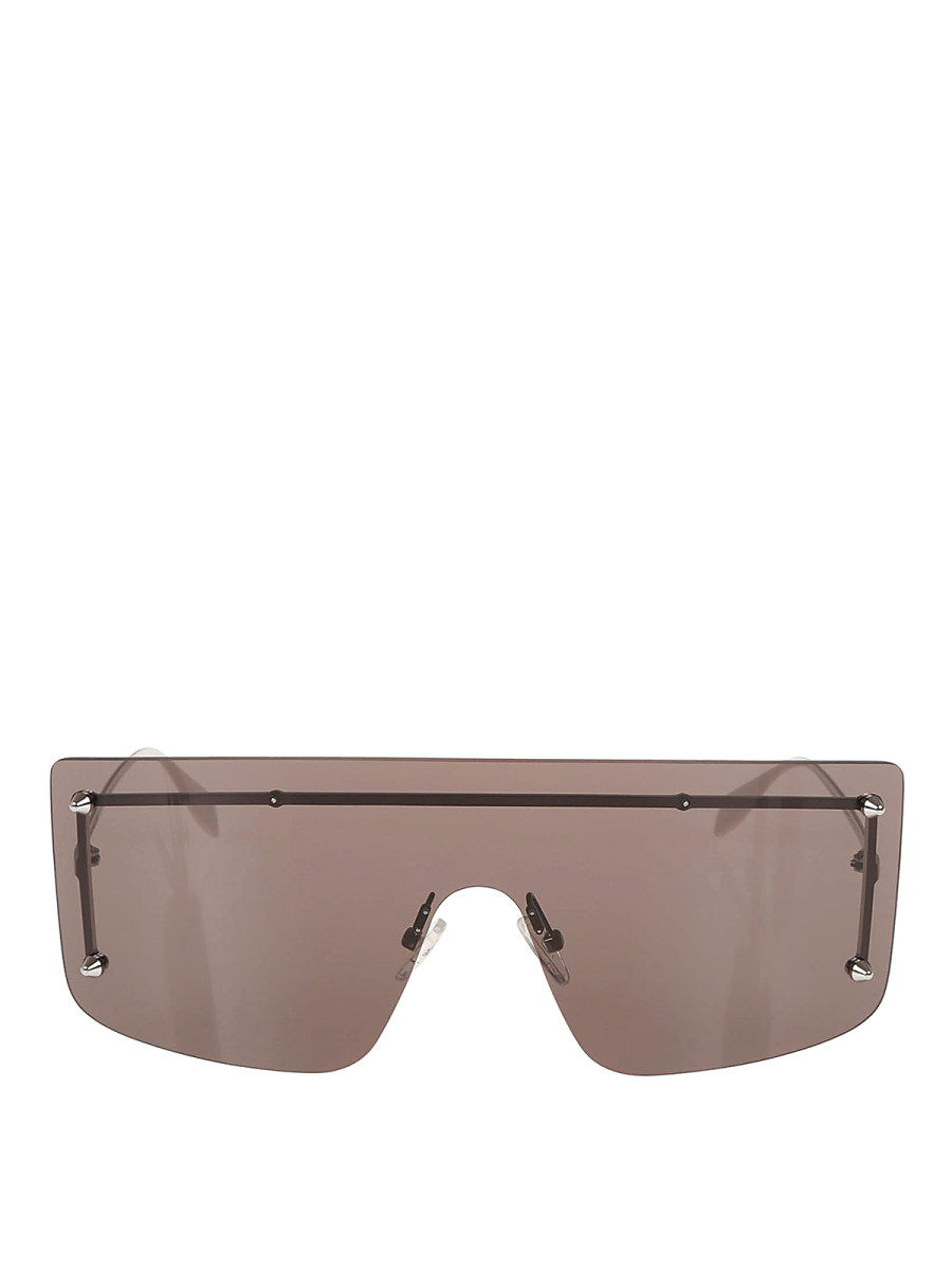 Alexander Mcqueen Lunettes - Argent
