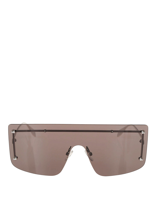 Alexander Mcqueen Lunettes - Argent