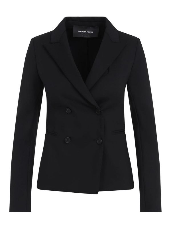 Fabiana Filippi Veste Casual - Noir