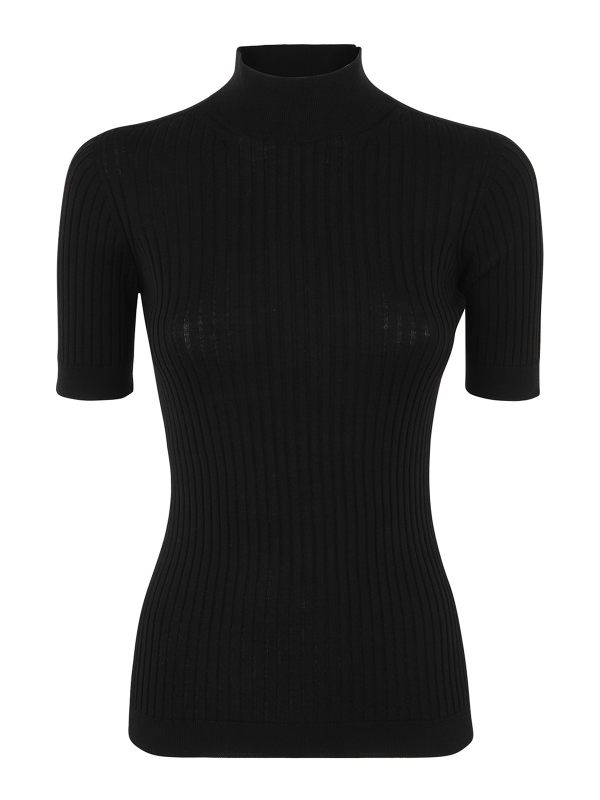 Versace Pull Col Rond - Noir